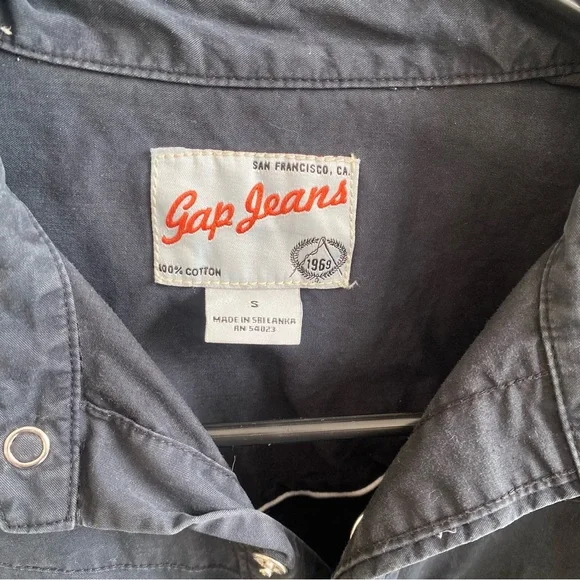 Men's Western Pearl Snap Shirt Bundle S - Wrangler, Ely Cattleman, Gap - Picture 9 of 9